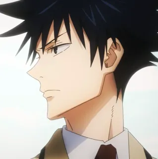 ♠️ Megumi Fushiguro Jujutsu Kaisen Anime, Manga, Student, Zauberer, Megumi telegram sticker