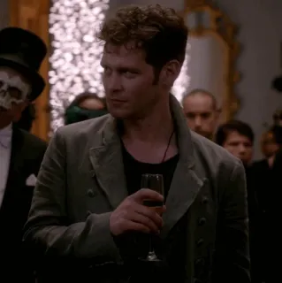 🥨 Klaus Mikaelson The Vampire Diaries vampire, Klaus, Mikaelson, The Originals, TV series telegram sticker