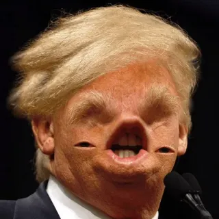 Trump Faces whatsapp stickers