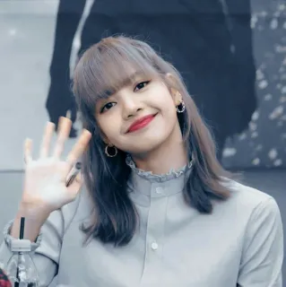 ✋ Lisa kpop, лиза, blackpink, музыка, певица telegram sticker
