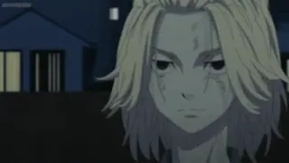 👑 Manjiro Sano Tokyo Revengers Anime, Personaggio, biondo, Manjiro Sano, Tokyo Revengers telegram sticker