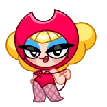 Чертовка Агнес @TgEmojis telegram emojis 😈