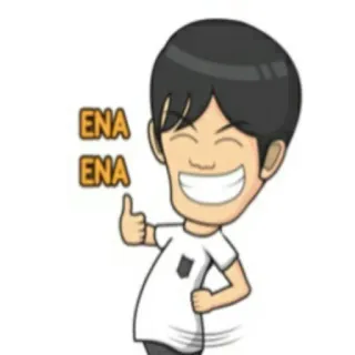 🕴 ENA
ENA Мультфильм, Палец вверх, Персонаж, Приветствие telegram sticker