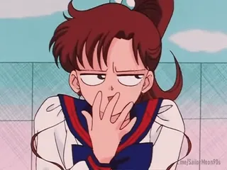 😓 Makoto Kino Sailor Moon Anime, Cartone animato, Sailor Moon, Makoto Kino, Sailor Jupiter telegram sticker