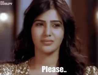 🥺 Please.. woman, pleading, eyes, expression, actor whatsapp sticker