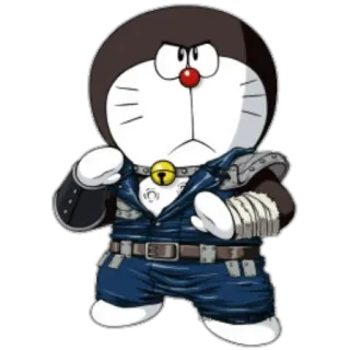 👊 Doraemon Doraemon, Cartoon, Anime, Manga, Figur, Roboter, Katze whatsapp sticker