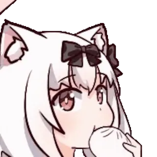 👊 Chocola Nekopara whatsapp sticker