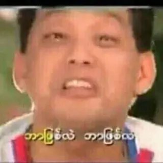 😕 ဘဘမြေခ်ါလုို ဘဘမြေခ်ါလုို telegram sticker