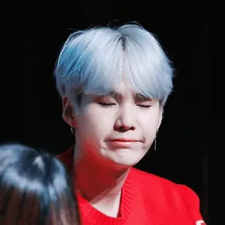 ☁️ Suga Suga, BTS, K-POP, 歌手, 音楽 telegram sticker