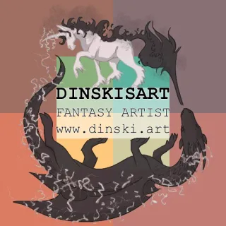 ©️ DINSKISART
FANTASY ARTIST
www.dinski.art unicorn, fantasy, art, dinski, artist, creature, illustration telegram sticker