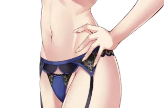 👙 lingerie, underwear, woman, lace whatsapp sticker