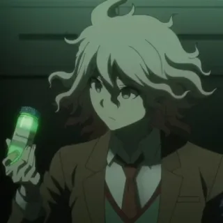 ❓ Nagito Komaeda Danganronpa anime, danganronpa, nagito komaeda, character, hope, despair telegram sticker