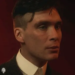 🚬 Thomas Shelby Peaky Blinders 浴血黑帮, 希里安·墨菲, 汤米·谢尔比, 电视剧, 剧情, 犯罪 whatsapp sticker