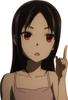 ☝️ Anime, Mädchen, Charakter telegram sticker