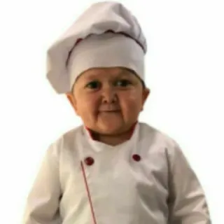 🍽 Hasbulla Magomedov chef, hasbulla, cocina, meme whatsapp sticker