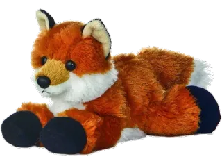 🦊 fuchs, plüsch, tier, spielzeug, kuscheltier, süß telegram sticker