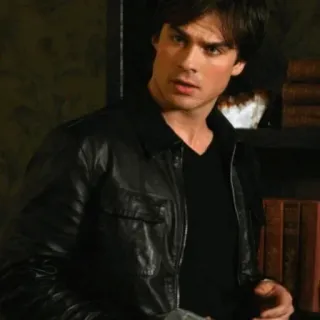 🕳 Damon Salvatore The Vampire Diaries the vampire diaries, damon salvatore, ian somerhalder, vampier, bovennatuurlijk telegram sticker