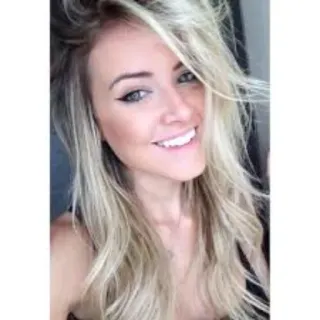 😁 woman, blonde, portrait, selfie, beauty, girl telegram sticker