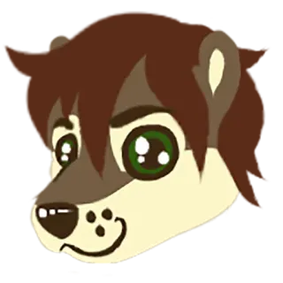 👀 Фурри, Антропоморфный, Животное, Мультфильм, Талисман telegram sticker
