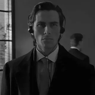 😠 Patrick Bateman American Psycho whatsapp sticker