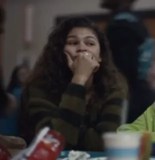 🤍 Zendaya zendaya, euphoria, actress, portrait telegram sticker