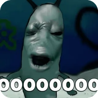 😩 Plankton SpongeBob SquarePants oooooooooo Plankton, SpongeBob Schwammkopf, Cartoon, Meme, Lustig telegram sticker