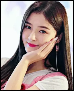 ☘ Nancy NICE 女性, K-POP, ナンシー・ジュエル・マクドニー, 歌手, 韓国, 女の子 telegram sticker