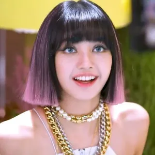🐈 Lisa kpop, นักร้อง, คน, ผู้หญิง, เพลง, ไอดอล telegram sticker