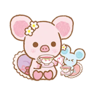 kawaii_piggy telegram stickers