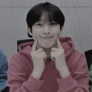 🍍 kpop, idole, asiatique, mignon, chanteur, personne, sourire telegram sticker