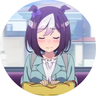 😃 动漫, 卡通, 可爱, 马娘 whatsapp sticker