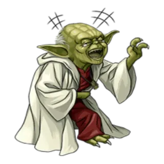 Yoda @StikerDi telegram stickers