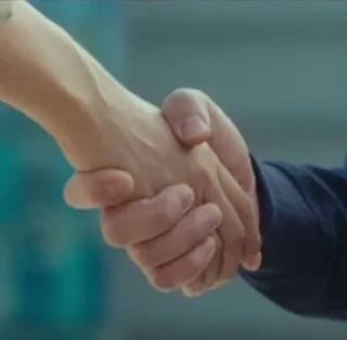 🤝 handshake, agreement, collaboration, business, partnership telegram sticker