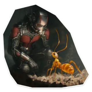 🐜 Ant-Man ant-man, marvel, superbohater, mrówka, scott lang, komiks, bohater telegram sticker