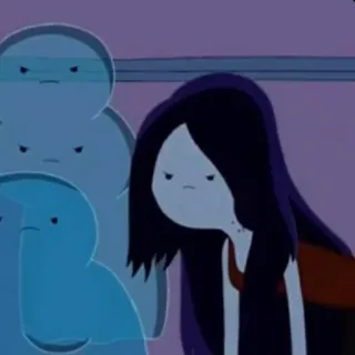 🖤 Marceline Adventure Time Adventure Time, Марселин, Мультфильм, Анимация telegram sticker