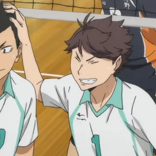 😄 Oikawa Tooru Haikyuu!! Anime, Siatkówka, Haikyuu, Oikawa Tooru, Oikawa telegram sticker