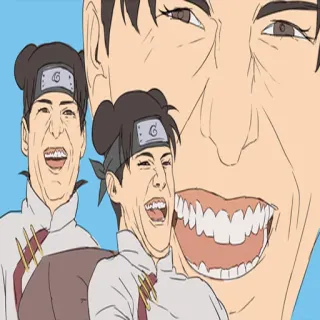 😂 Tenten Naruto meme, funny, anime, Tenten, Naruto, cartoon telegram sticker