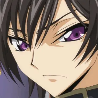 🥀 Lelouch Lamperouge Code Geass Anime, Personaggio, Lelouch, Code Geass whatsapp sticker