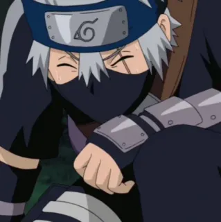 🥷 Kakashi Naruto kakashi, naruto, anime, manga, character, ninja telegram sticker