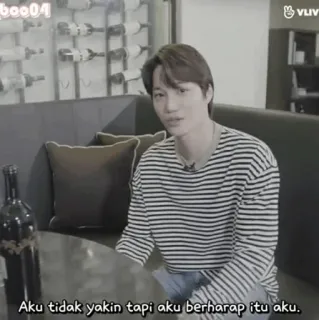 🧷 Aku tidak yakin tapi aku berharap itu aku. whatsapp sticker