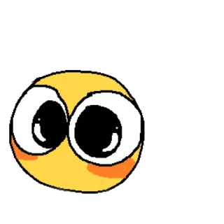 🙃 Emoji, Smiley, Rosto telegram sticker
