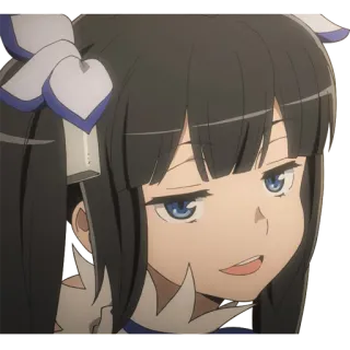 Anime Smug @Nekosticker whatsapp stickers