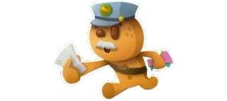 Печенька / Cookie stickers telegram stickers