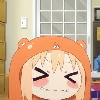 🍣 Umaru Doma Himouto! Umaru-chan umaru, anime, manga, kawaii, himouto, doma umaru, lindo telegram sticker