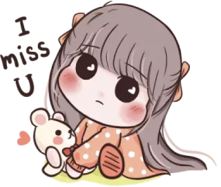 Baby Chubby Girl [ ENG Ver. ] @wearexo telegram stickers