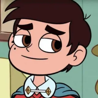 💫 Marco Diaz Star vs. the Forces of Evil dibujos animados, personaje, sonriendo, tele, animado whatsapp sticker