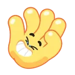 Hands for Friends telegram stickers