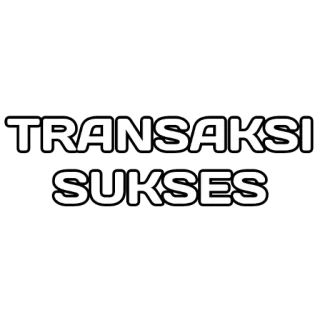 😎 TRANSAKSI SUKSES succès, transaction, finance, entreprise whatsapp sticker