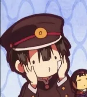 🔲 Hanako Toilet-Bound Hanako-kun Аниме, Манга, Школа, Дух, Призрак, Сверхъестественное, Милый, Персонаж telegram sticker