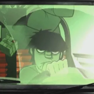 😐 Murdoc Niccals Gorillaz dibujos animados, música, Gorillaz, Murdoc Niccals telegram sticker